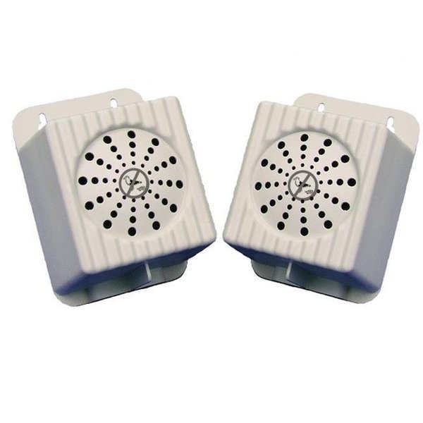 Bird-B-Gone Bird B Gone MMSONIC-SP2 Bird Chase Super Sonic Satelite Speakers - 2 Pack MMSONIC-SP2